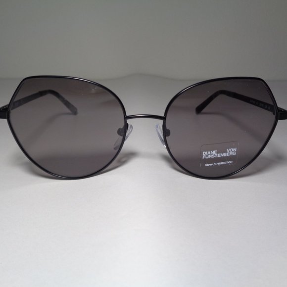 Diane von Furstenberg LORELAI Black New Sunglasses main image 13